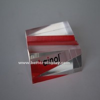 Plaques de trophée en acrylique transparent en gros ou logo TrophyCustomzied en verre