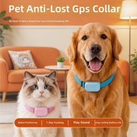 Collier GPS intelligent anti-perte pour animaux de compagnie, best-seller, 4G Bluetooth, localisation en un clic, autonomie de 6 mois, certifié MFi, compatible Android/iOS
