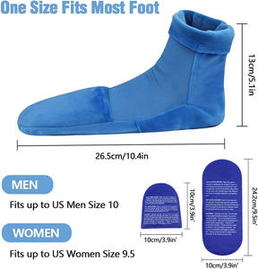 Kaos Kaki Pendingin Es yang Dapat Digunakan Kembali untuk Plantar Fasciitis, Kaki Bengkak dan Sakit, Jari Kaki, Tumit, Nyeri Lengkung Kaki, Neuropati, Gout - Product Image 5