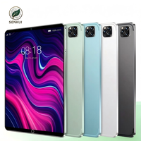 Tablet Android Profesional 10.1 Inci 12GB +512GB Baterai Besar 8800mAh Tablet WIFI 5G Dual SIM Card Jaringan Layar Penuh