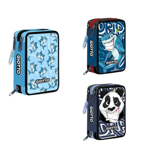 GIOTTO - ESTUCHE PARA LÁPICES CON 3 COMPARTIMENTOS Y DISEÑO DE CRYPTOPUPPETS SORTEADOS - Product Image 1
