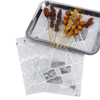 Papier sulfurisé silicone double face, résistant à la graisse, pour la cuisson des gâteaux et l'emballage alimentaire, prix usine de gros