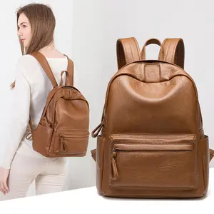 Backpack Women Wholesale Custom Ladies Girls Back Packs Purse PU Leather Bags Backpacks For Womens