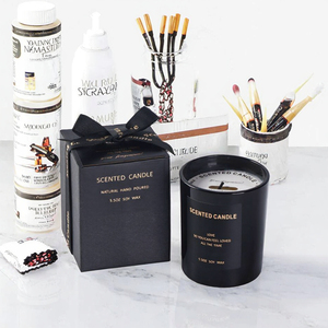 2025 Aromatherapy Scented Candle Modern Handmade Soy <b>Wax</b> Glass Jar Environment-Friendly Smokeless Thanksgiving Holiday Christmas - Product Image 3