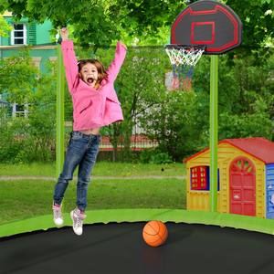 <span class=keywords><strong>Filet</strong></span> de sécurité intérieur pour <span class=keywords><strong>trampoline</strong></span> de 15 pieds avec couvercle supérieur et poche pour chaussures et échelle Easy-Green A + B - Product Image 6