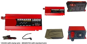 Convertisseur de puissance à onde sinusoïdale pure 110V 3000W avec démarrage progressif, sortie unique, DC 12V 24V, <span class=keywords><strong>pour</strong></span> camping-car et <span class=keywords><strong>maison</strong></span> mobile - Product Image 3