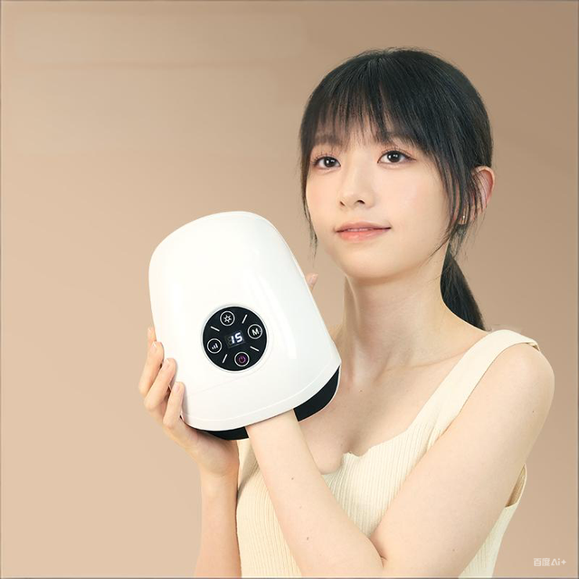 Electric Hand air Pressing Massage Palm Acupoint Meridian Massage Heat Therapy Mini Hand and Finger Massager