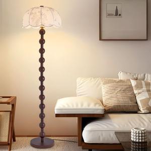 <span class=keywords><strong>Français</strong></span> Vintage Américain Rétro Lampadaire Style Chinois Haut De Gamme Fer Corps E27 Base LED Lumière Tissu pour Salon Chambre - Product Image 5