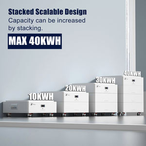 Yichen แบตเตอรี่ลิเธียม40KWh 30KWh 20KWh 10KWh CE <span class=keywords><strong>CB</strong></span> 51.2โวลต์200Ah วางซ้อนกันได้ LiFePO4ที่บ้าน IP65แบตเตอรี่พลังงานแสงอาทิตย์สามารถ - Product Image 2