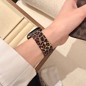 <span class=keywords><strong>Bracelet</strong></span> magnétique en acier inoxydable à imprimé léopard, boucle milanaise pour <span class=keywords><strong>Apple</strong></span> <span class=keywords><strong>Watch</strong></span> séries 6/7/8/9/10/11/SE ultra 49 mm - Product Image 5