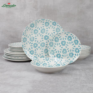 <span class=keywords><strong>Service</strong></span> de table de <span class=keywords><strong>service</strong></span> coloré de style italien du moyen-orient <span class=keywords><strong>service</strong></span> de vaisselle en <span class=keywords><strong>porcelaine</strong></span> de luxe indonésien pour 8 <span class=keywords><strong>12</strong></span> <span class=keywords><strong>personnes</strong></span> - Product Image 1