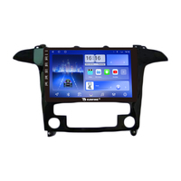 Pour Ford S-MAX 2007 2008, autoradio Android 9 pouces double DIN Octa-Core Quad avec GPS et navigation