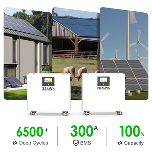 แบตเตอรี่ลิเธียมไอรอน LiFePO4 สำหรับโซลาร์เซลล์ BYD CATL 51.2V 628AH 32KWH IP65 แบบต่อพ่วงได้ พร้อมระบบสื่อสาร CAN 300A BMS LVM15 - Product Image 3