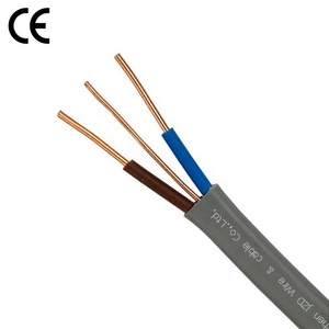 Jzd Cáp bs6004 Twin và trái đất 2.5mm 4mm 6mm * 3 lõi phẳng dây điện dây cáp điện dây đồng PVC như/NZS tiêu chuẩn - Product Image 4