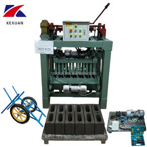 Meilleures ventes Exportation au Ghana KX4-35 Machine à fabriquer des briques automatique et pratique Nouveau modèle à vendre Machine à former des blocs - Product Image 1