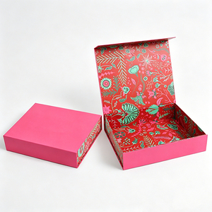 Scatola Pieghevole Pop-up con Chiusura Magnetica, Scatola Rigida in Carta per Abiti e Vestiti, Confezione con Lamina Dorata e UV Spot, Lussuosa Scatola Regalo - Product Image 2
