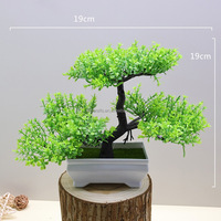 Plantes artificielles NINI, bonsaï, petit arbre en pot, fleurs en pot, ornements pour la décoration du jardin, décoration de la maison, décoration de table