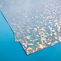 Etiquetas Adhesivas con Corte de Contorno A4 para Impresión de Sellos de Inyección de Tinta, Hojas de Papel Vinílico Holográfico Personalizadas, Resistentes al Agua