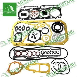 W04D W04C Kit Gasket 04010-0262 04010-0341 untuk Set perbaikan mesin Diesel Hino