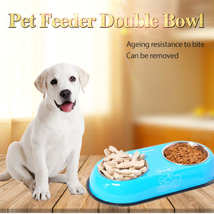 Bol pour animaux de compagnie PAKEWAY avec logo personnalisé, bols pour nourriture pour chiens et chats, mangeoire double, acier inoxydable, BSCI, bol à eau anti-fuite pour chien - Product Image 3