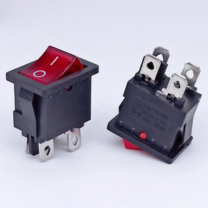 Interruptor de Encendido/Apagado de 4 Pines y 2 Posiciones, Color Negro, 6A 250V/10A 125V, Interruptor Basculante Mini para Barco, 21*15, Sin Lámpara, KCD1-104 - Product Image 5