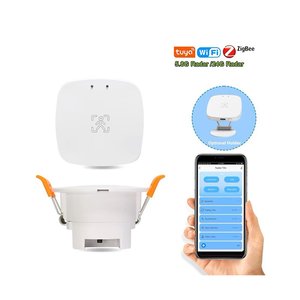 Sensor de <span class=keywords><strong>Presencia</strong></span> Humana Inteligente Wi-Fi DUOMEI Tuya con Radar de Onda Milimétrica, Control por Aplicación, <span class=keywords><strong>Detector</strong></span> de Techo para el Hogar - Product Image 1