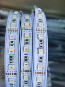 <span class=keywords><strong>Ruban</strong></span> <span class=keywords><strong>LED</strong></span> flexible SMD5050 à haute luminosité 24V, 6 broches, 5 canaux, blanc réglable RGBCCT, pour décoration intérieure - Product Image 5