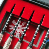 Vente flash - Ensemble de fléchettes à pointe souple en acier JF-FIT AP-934 personnalisé de 12 pièces avec boîte cadeau et logo personnalisé pour les jeux de fléchettes