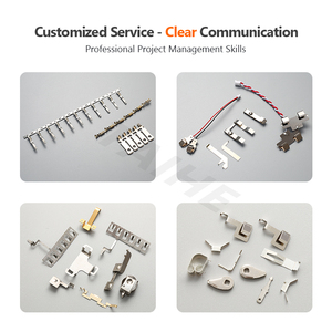 Tùy chỉnh thực hiện chính xác dập kim loại phần đồng thau berili đồng bạc mùa xuân thép Pin điện lá phẳng mùa xuân liên hệ với - Product Image 5