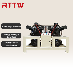 Compresseur à piston haute performance RTTW 30 BAR, 1,6 m³/min, compresseur d'air industriel pour alimentation en air haute pression - Product Image 1