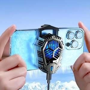 New Idea AL02 Universal Magnetic <b>Phone</b> Cooler with Flexible Design ABS Material Portable for Desk Use Compatible with iPad - Product Image 5