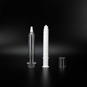 Botella Cosmética sin Aire en Forma de Jeringa de Color Blanco de 5 ml, 10 ml y 20 ml para Crema de Ojos, Tubo de Inyección, Botella Cosmética tipo Jeringa - Product Image 2