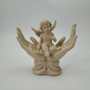 Statuetta di <span class=keywords><strong>Angelo</strong></span> Portacandele 1/18 per Artigianato in Resina Personalizzato dal Porto di Xiamen, Stile Europeo Fatto a Mano <span class=keywords><strong>da</strong></span> Artigiani Specializzati in Angeli - Product Image 3
