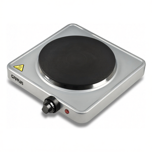 Electric <b>hob</b> 1 zone (D18.5cm) Caldone Silver G10121 (25x29x6.5cm) 1500W - Product Image 3