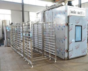 الة التدخين المنزلية تجارية للفساج اللحمة اللحم اللحم اللحم اللحم الخنزير البط اللحم الضلع الدجاج السمك الفرن المدخنة - Product Image 5