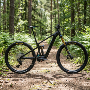 Bicicleta de Montaña Eléctrica de Alto Rendimiento BEST Performance 160E C3 GX AXS T-Type con Ruedas de Carbono, Suspensión Completa, 29er Enduro E-MTB con Cuadro de Carbono - Product Image 2