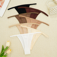 Sous-vêtements pour femmes, string en coton, bragas, culotte, tanga, bikini rayé, string pour femmes