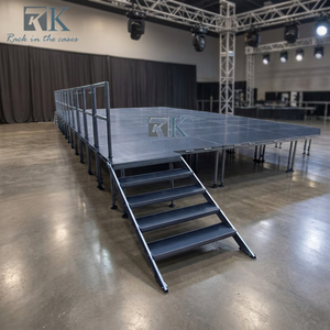 เวทีแฟชั่นโชว์แบบพกพา นอกสถานที่ รับน้ำหนักได้ 750 กก./ตร.ม. - Product Image 1