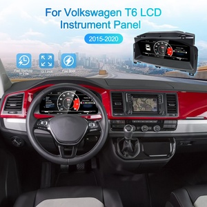 12.3 Inch LCD <b>Car</b> Digital Cluster Dashboard Auto <b>Speedometer</b> Virtual Cockpit Monitor Upgrade <b>for</b> VW Volkswagen T6 2015-2020 - Product Image 4