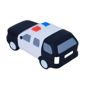 PU Foam Soft Fast Rising Stress Jumbo Squishy lavabile Squishy Police Car Paddy wagon PU Foam Ball