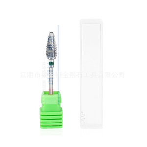 Alloy Rotary <b>Nail</b> File Cone Shape Professional <b>Nail</b> Buffing Head For Electric Manicure - Product Image 4