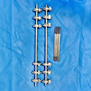 Juego de fijadores externos ortopédicos de alta demanda, abrazadera de 5.0mm, instrumento quirúrgico ortopédico de acero inoxidable alemán, sets Clase II - Product Image 1