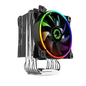 Gamemax GAMMA500 Regenboog, Cpu Air Tower Cooler, 5x Pijp Hdt, Argb, Aura Sync