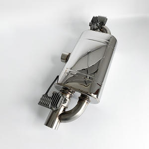 Silenciador de sonidos de escape de coche, válvula eléctrica de 1 entrada a 2 salidas, tubos ajustables de 2,0 2,5 3,0 pulgadas, acero inoxidable 304 izquierdo o derecho - Product Image 6