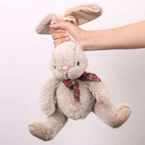 Peluche Lapin de Haute Qualité en Gros, Adorable Lapin en Peluche avec Nœud Papillon, Jouet Doux en Coton PP, Cadeau d'Anniversaire Anti-Stress - Product Image 2