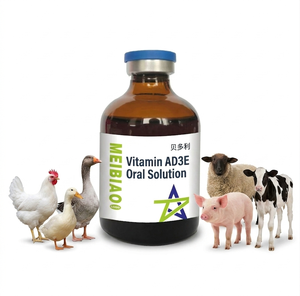Solution orale de vitamines <span class=keywords><strong>Ad3e</strong></span> pour la volaille et le bétail, vitamines pour porcs et poules pondeuses, améliore l'immunité - Product Image 1