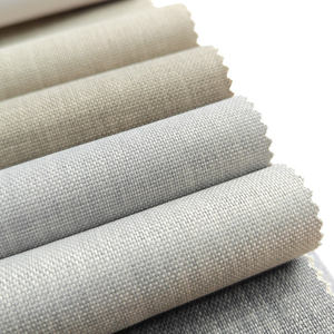 <span class=keywords><strong>Tissu</strong></span> de rideau ignifuge enduit avec occultation totale à 100%, matériau de fenêtre en polyester pour chambre d'hôtel - Product Image 2