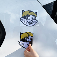 Autocollants magnétiques pour pare-chocs de voiture personnalisés, durables, imperméables, avec plusieurs designs de logo imprimés, aimants de voiture amovibles
