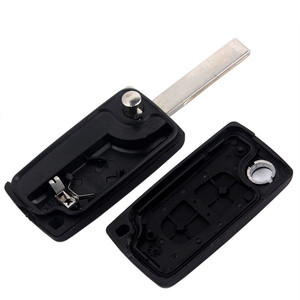 Porte-clés à distance à 2 boutons <span class=keywords><strong>307</strong></span> VA2 HU83 pour Citroën et <span class=keywords><strong>Peugeot</strong></span> Flip Key avec emplacement de <span class=keywords><strong>batterie</strong></span> - Product Image 6