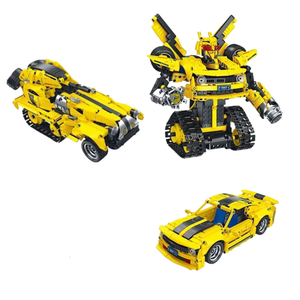 หุ่นยนต์ออพติมัสฮอร์เน็ตไฟฟ้า FC9007 ของเล่นตัวต่อเสริมพัฒนาการสำหรับเด็ก - Product Image 1